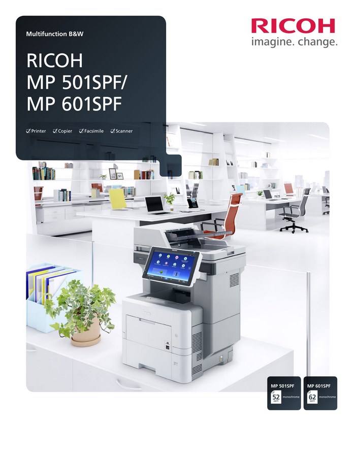 RICOH MP 501SPF/ MP 601SPF